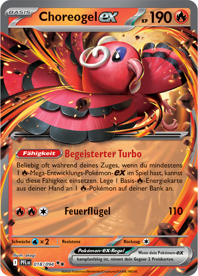 choreogel ex 018/094 fatale flammen