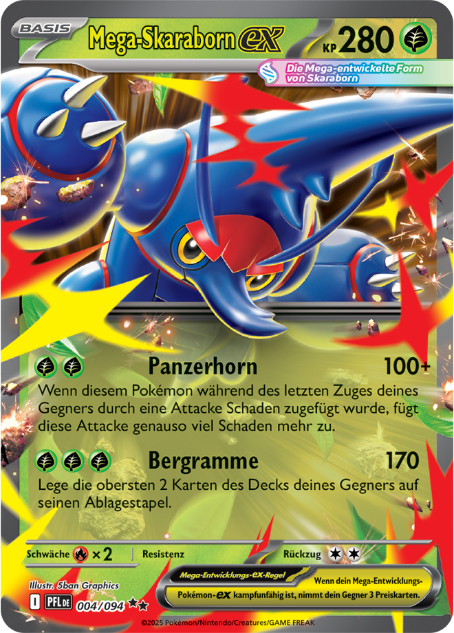 mega skaraborn ex 004/094 fatale flammen