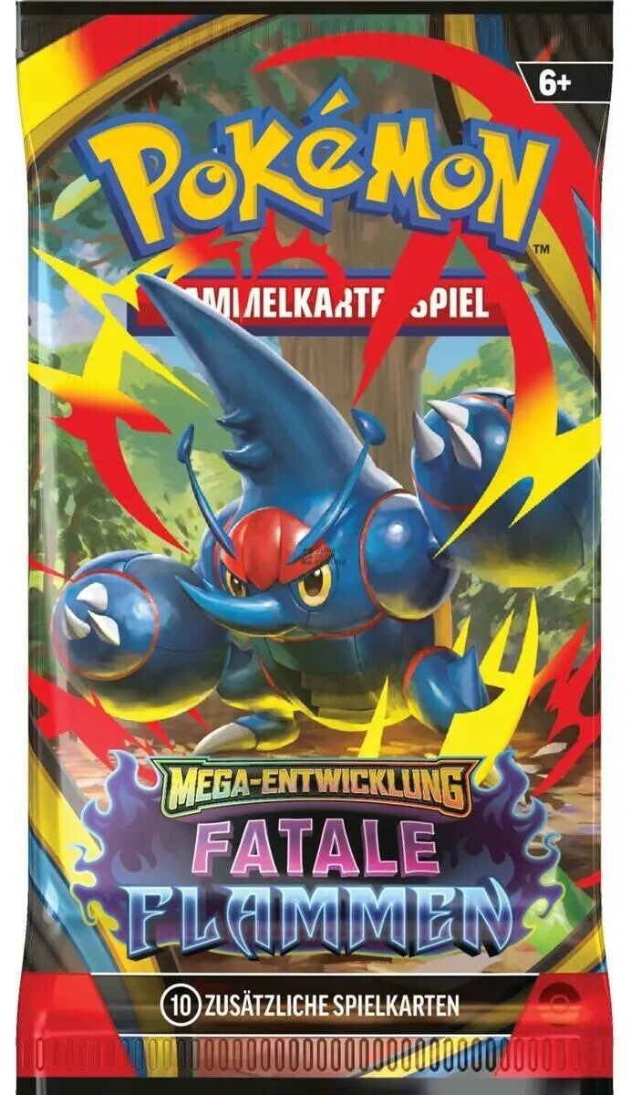 Pokemon Fatale Flammen Booster Deutsch