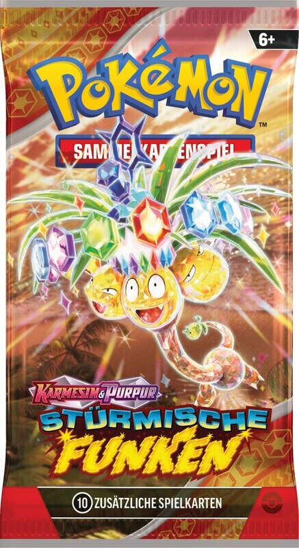 Pokemon Stürmische Funken Booster Deutsch