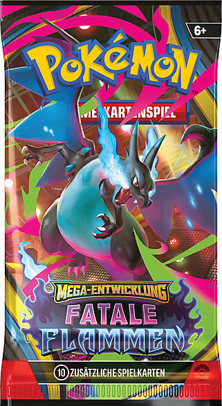 Pokemon Fatale Flammen Booster Deutsch