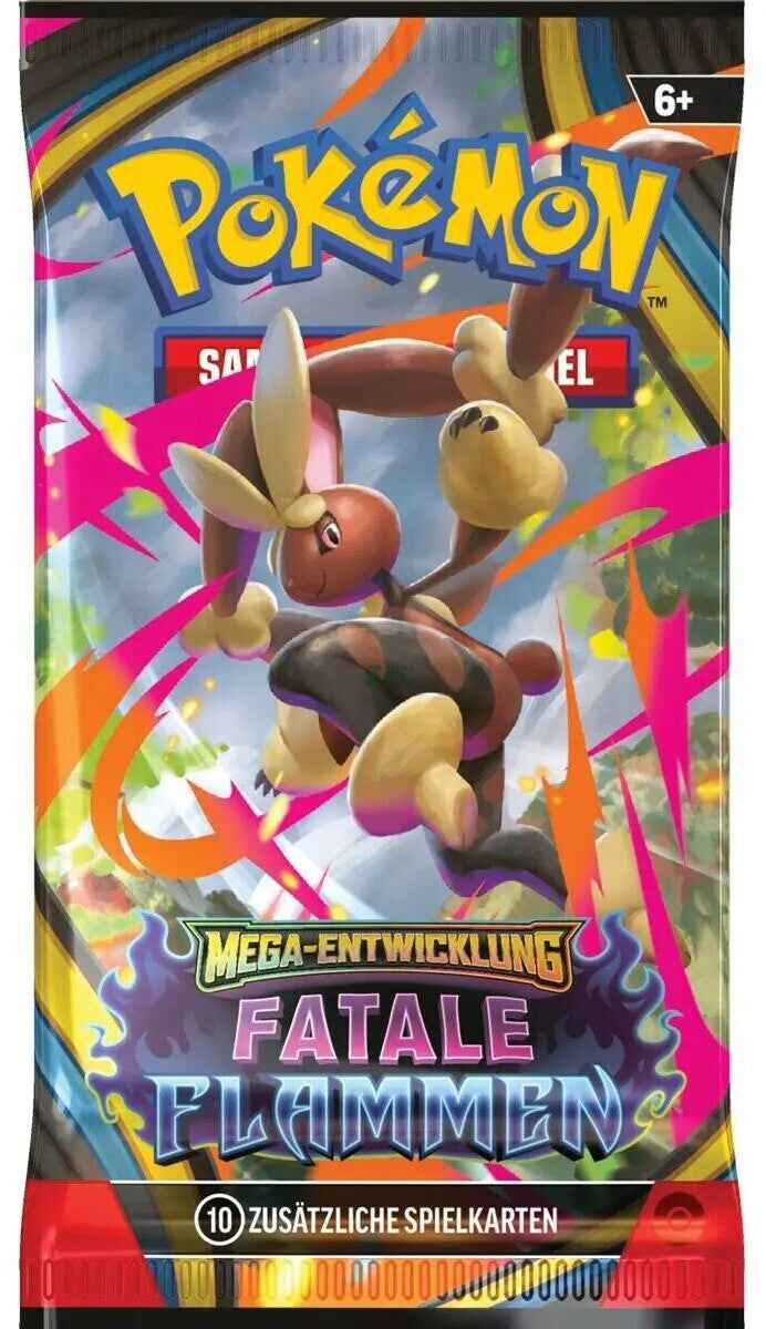 Pokemon Fatale Flammen Booster Deutsch